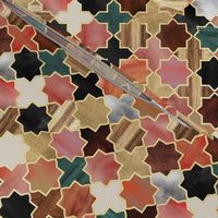 Twilight Moroccan - a textured tile pattern - small