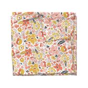 Betty - Floral Pink Blush Large Scale