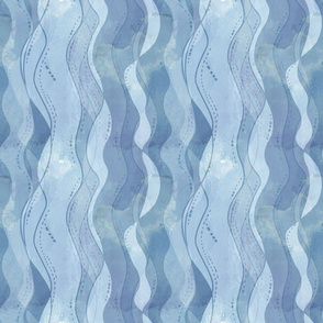 Water pattern stripe blue