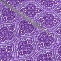 Marrakesh lilac Ultraviolet ogee // violet, purple, blue moroccan.