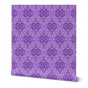 Marrakesh lilac Ultraviolet ogee // violet, purple, blue moroccan.