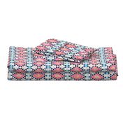 kilim kind diamond 5a Pink peach blue