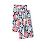 kilim kind diamond 5a Pink peach blue