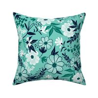 Harper Floral - Modern Mint 