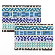 Blockprint Stripe Pattern