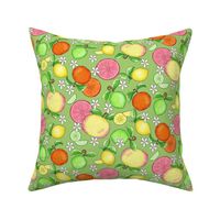 Citrus Fruit Green Large