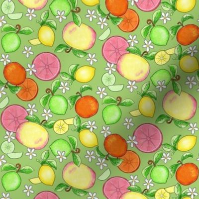 Citrus Fruit Green Small