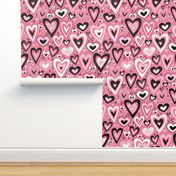 Lovely Hearts (Pink)