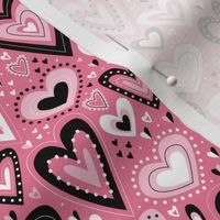 Lovely Hearts (Pink)