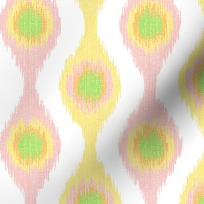 Ikat Stringed Beads Pastel Sherbet 