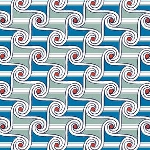 Scrolls & Stripes* (Camouflage)