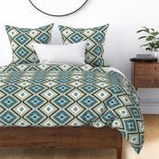 blue kilim southwestern