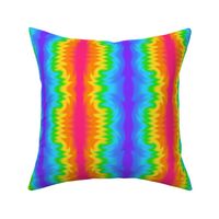 Rainbow Tie Dye Electric Wave