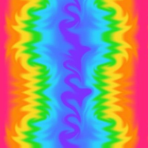 Rainbow Smoke Swirl kolidescope  
