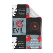 Buffy cheater quilt blocks