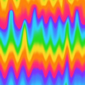 Rainbow Wave Pattern