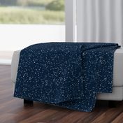 Constellations - white stars - navy blue background