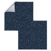 Constellations - white stars - navy blue background