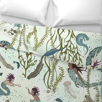 Mermaids and Otters -Jumbo