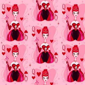 King and Queen of hearts 4K wallpaper download