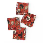 Tattoo Pooch - Red- LARGE