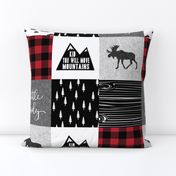 Little Lady / Kid you will move mountains - buffalo plaid