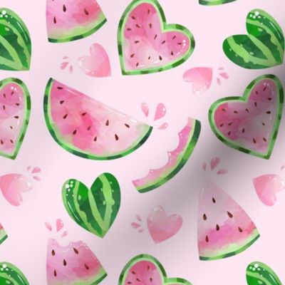 watermelon in pink 