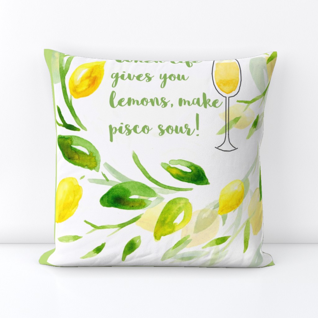 LemonsTeaTowelSpoonflower