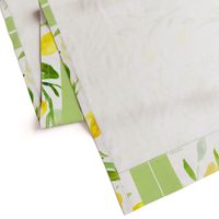 LemonsTeaTowelSpoonflower