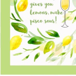 LemonsTeaTowelSpoonflower