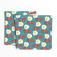Bacon and Egg, Funny valentine food design 