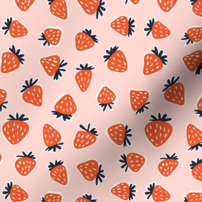 strawberries - summer fabric