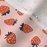 strawberries - summer fabric