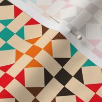 Geometric Pattern: Quilt: Summer