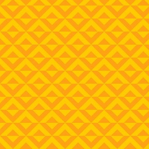 Geometric Pattern: Diamond Split: Yellow