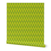 Geometric Pattern: Cross: Green