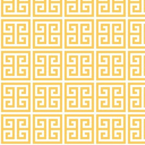 Geometric Pattern: Key Bridge: Yellow