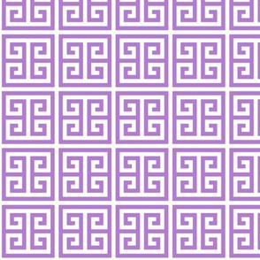 Geometric Pattern: Key Bridge: Purple