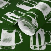 Beer Mugs // Emerald // Large