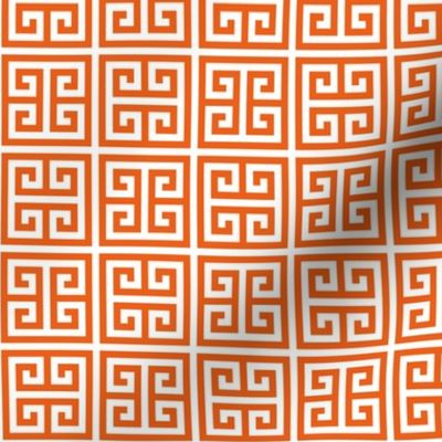 Geometric Pattern: Key Bridge Alternate: Orange