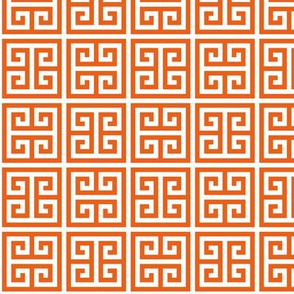 Geometric Pattern: Key Bridge Alternate: Orange
