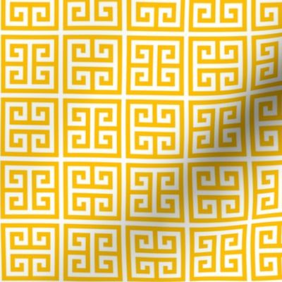Geometric Pattern: Key Bridge Alternate: Yellow
