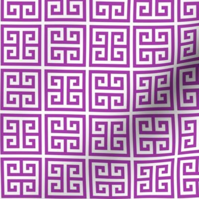 Geometric Pattern: Key Bridge Alternate: Purple
