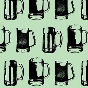 Beer Mugs // Spearmint // Large