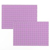 Geometric Pattern: Key Bridge Interlock Negative: Purple