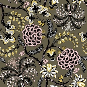 Ancient French Fabric (Palette 3)