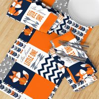 Fox Patchwork Blanket Rotated