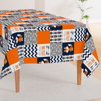 Fox Patchwork Blanket Rotated