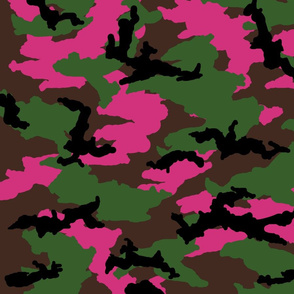 Pink Woodland Camo