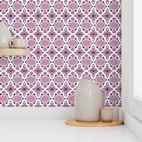   Lilac Moroccan  Tile // Marrakesh Tiles // Lilac Moroccan Tile Wedding Flowers